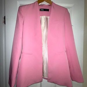 XS Pink ZARA blazer